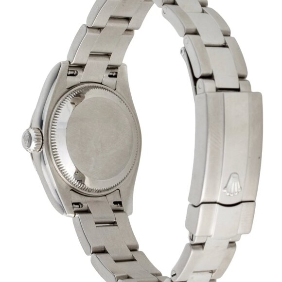 Rolex Ladies 18k White Gold SS Oyster Watch With Box - Picture 2 of 4